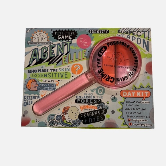 NIB Drunk Elephant Agent Ellie Day Kit (2018) – Collector’s Edition – Exp 06/20 - Picture 1 of 8